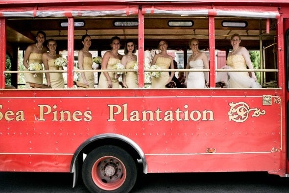 Red Carriage Wedding