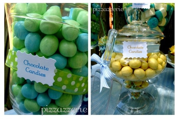 Chocolate Candies Dessert Table