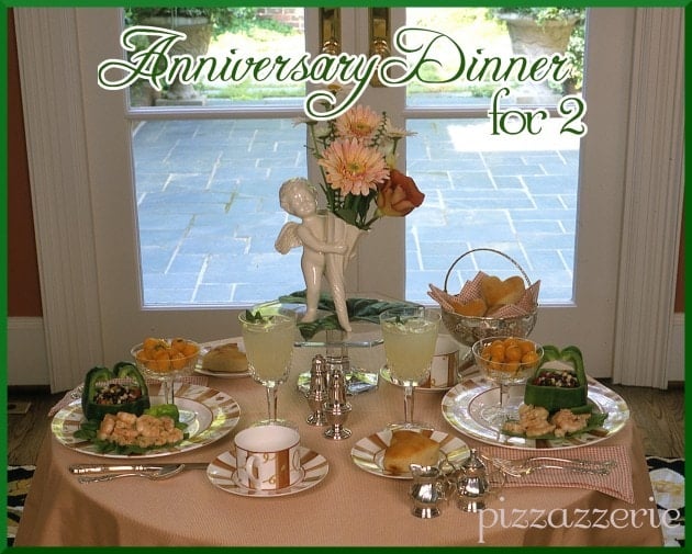 Anniversary Dinner Table