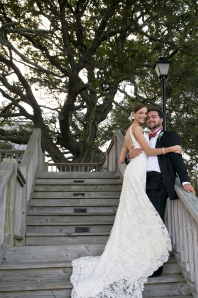 Bride and Groom at Wedding