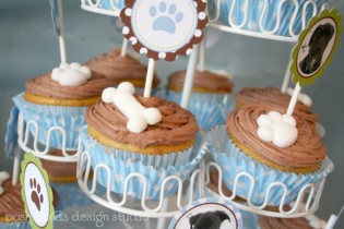 Dog Puppy Cupcakes