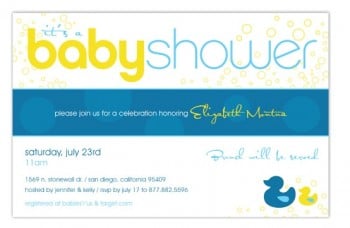 Ducky Invite