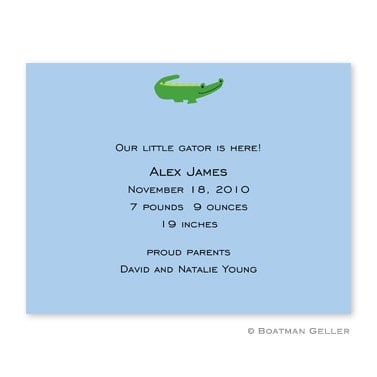 Boatman Geller Alligator Announcement