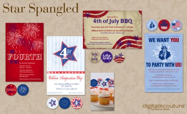 4thJuly July 4th Digital Designs