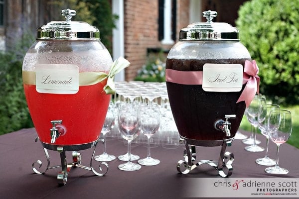 Drinks at Wedding