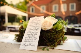 Wedding Caligraphy