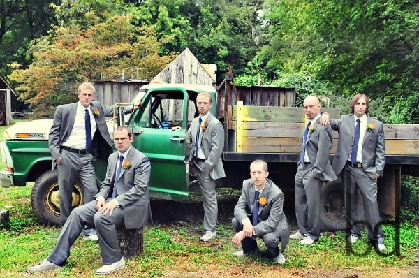 DSC_3438 Groomsmen Truck Picture