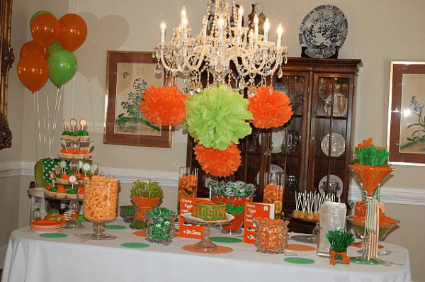 Green and Orange Party, Dr. Seuss