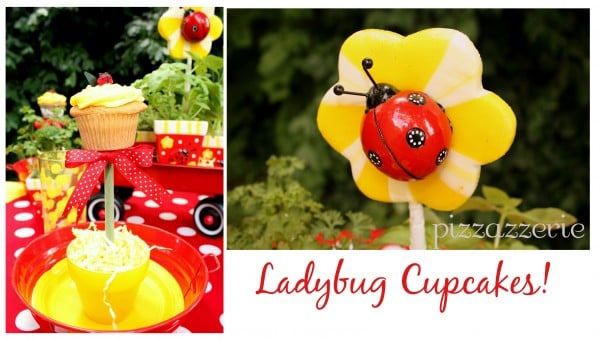 LadyBug Cupcakes