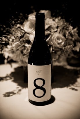 Wine Bottle Table Numbers