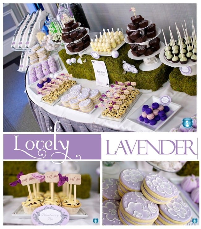 Lavender Dessert Party from Sweets Indeed