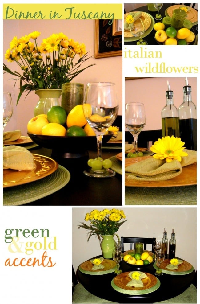 tuscandinnerimage Tuscan Dinner Party