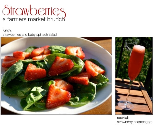 Strawberry Salad and Champagne Recipes