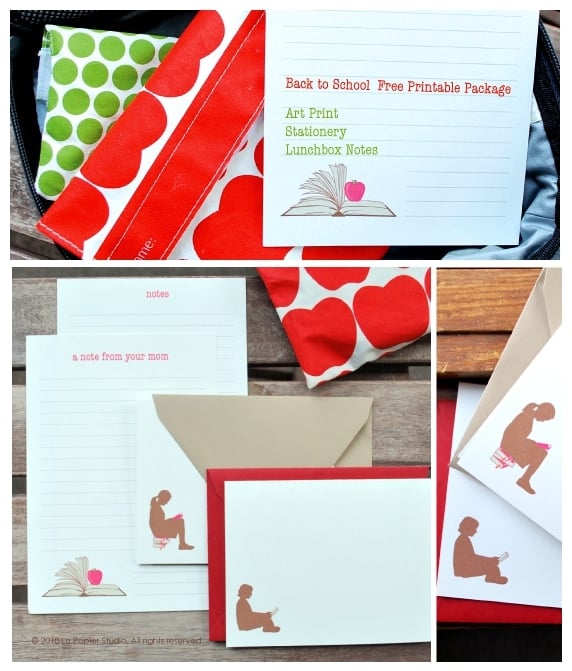 back to school free printables