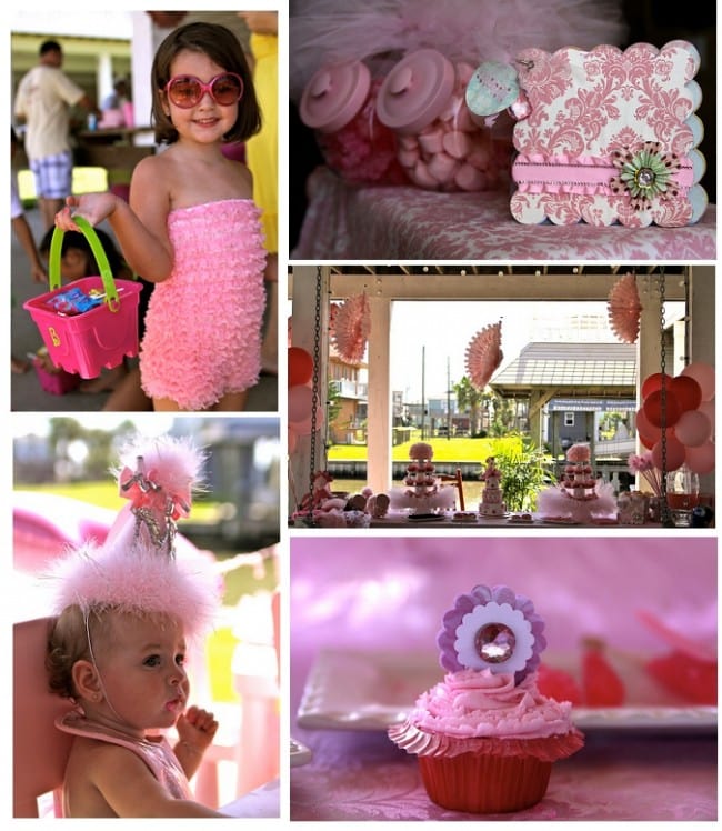 pink sparkle birthday party