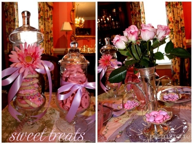 sweet treats pink and purple party