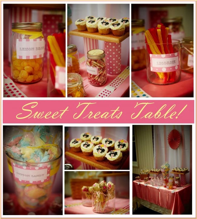 Vintage Sweet Treats Dessert Table