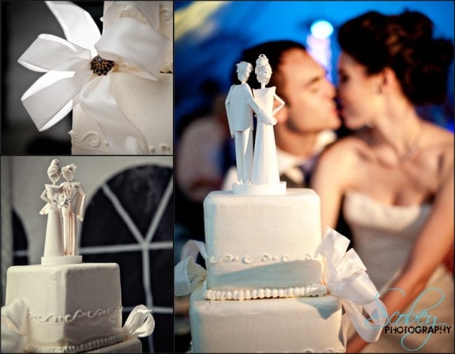 white wedding cake pictures