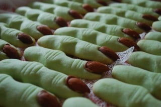 scary monster fingers halloween recipe