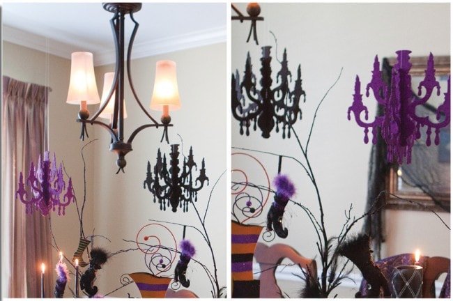 Witches Halloween Dinner Party Pictures
