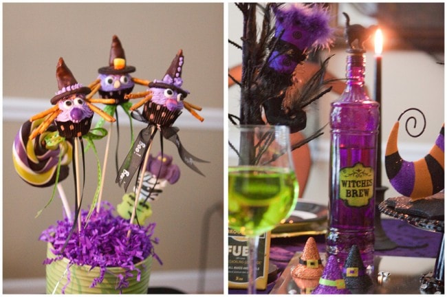 Witches Halloween Dinner Party Pictures
