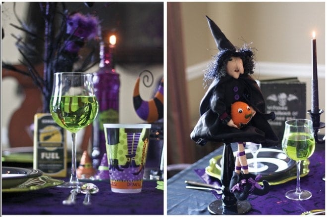Witches Halloween Dinner Party Pictures