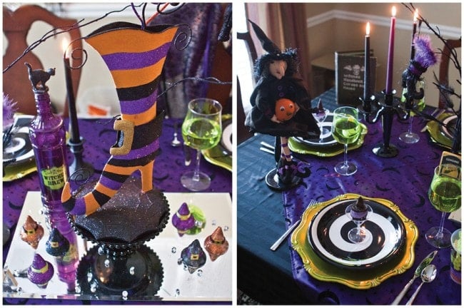 Witches Halloween Dinner Party Pictures