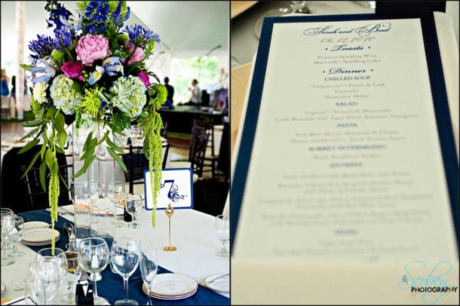 navy blue wedding pictures