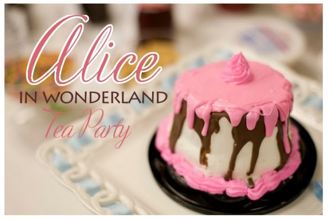 alice in wonderland tea party