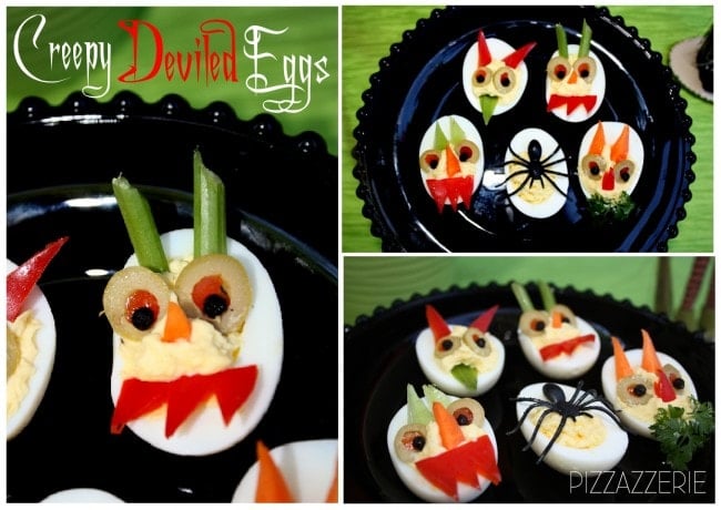 creepy deviled eggs for halloween