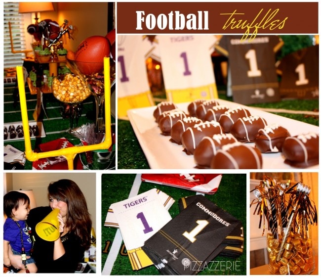 football table setting
