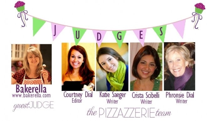 pizzazzerie team and bakerella cupcake skewer judges