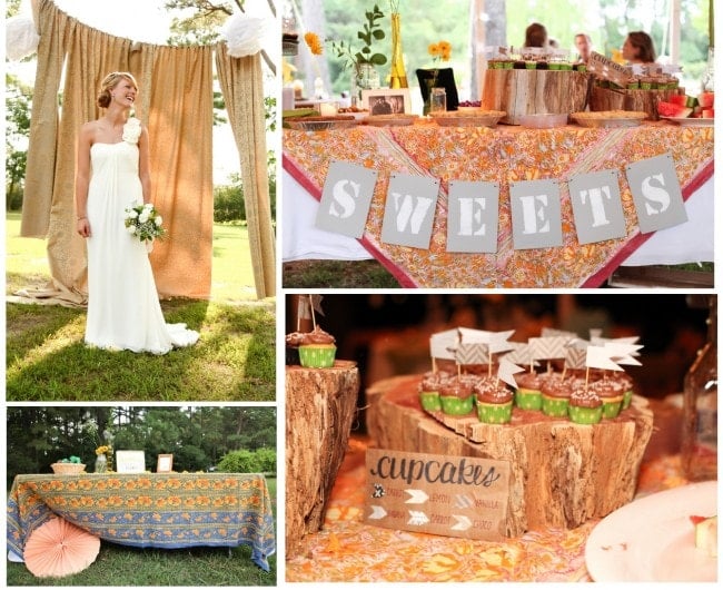country vintage wedding