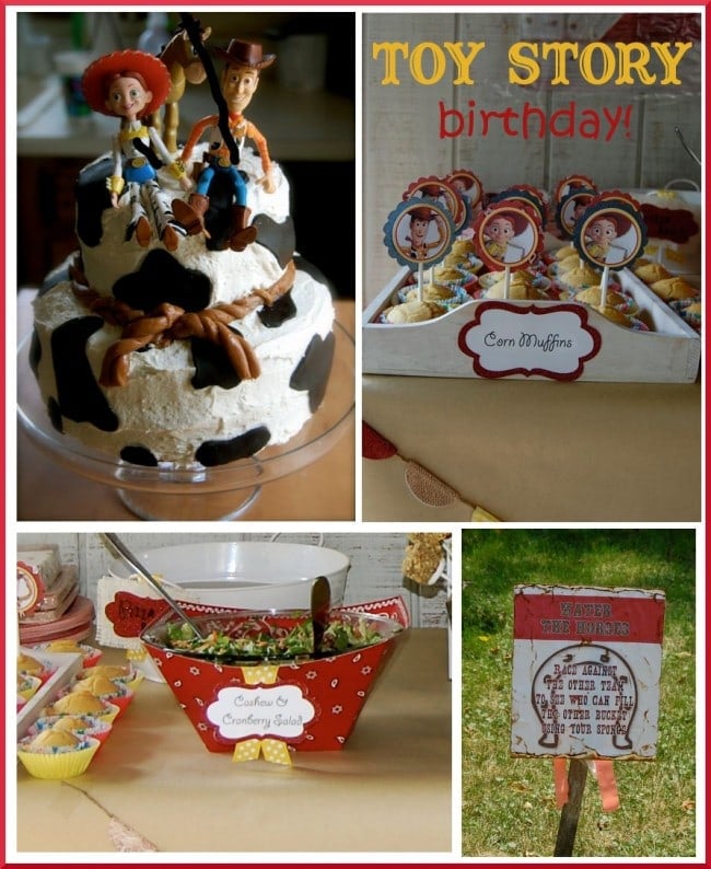 toy story birthday party