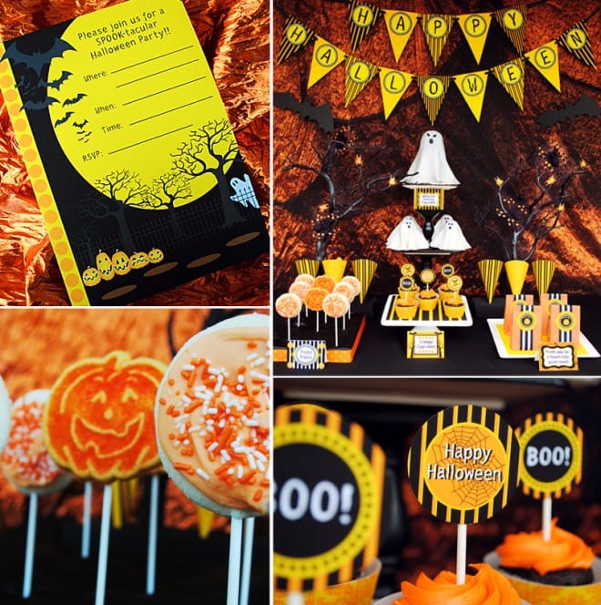 free halloween party printables