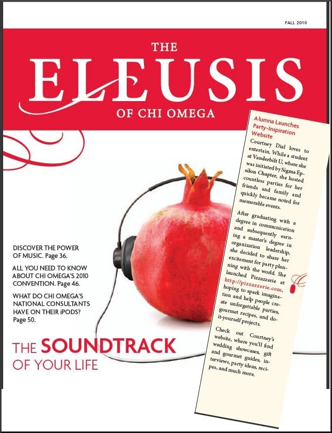 chi omega eleusis magazine