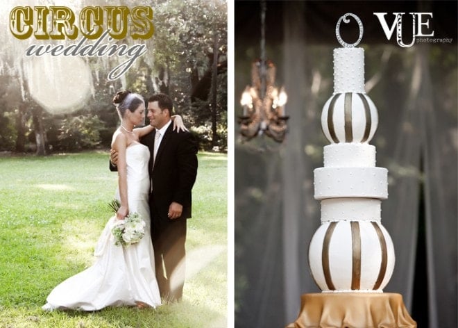 circus themed wedding by fete 