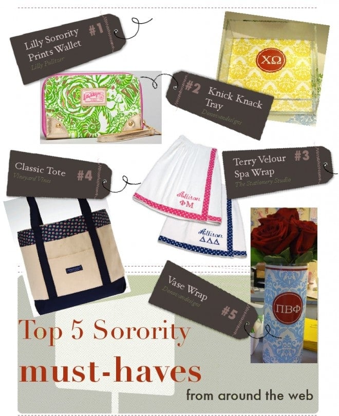 sorority gift ideas