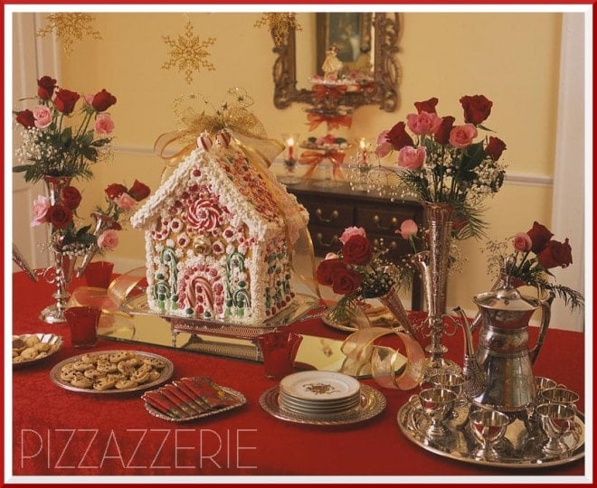 GINGERBREAD HOUSE TEA PARTY