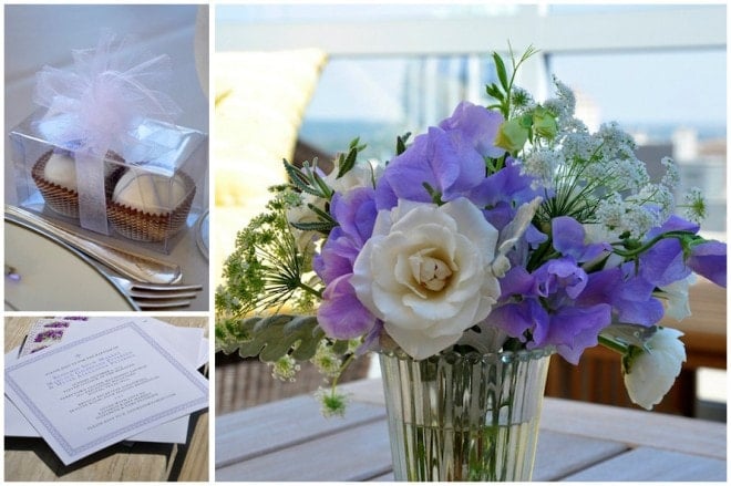 baptism christening flower bouquet