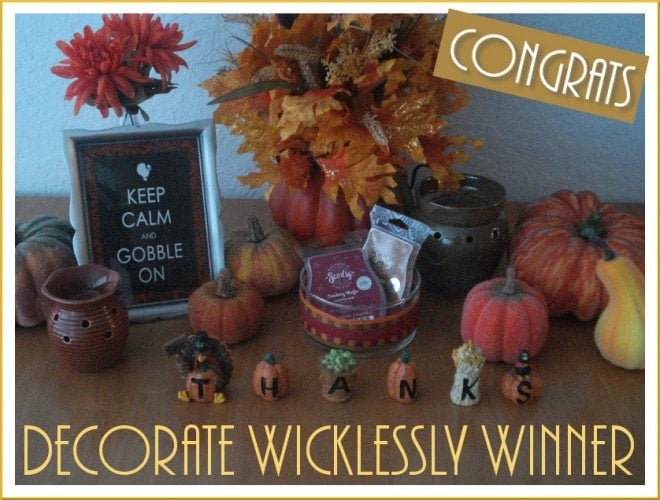 scenty's decorate wicklessly contest winner