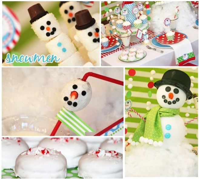 snowmen holiday party