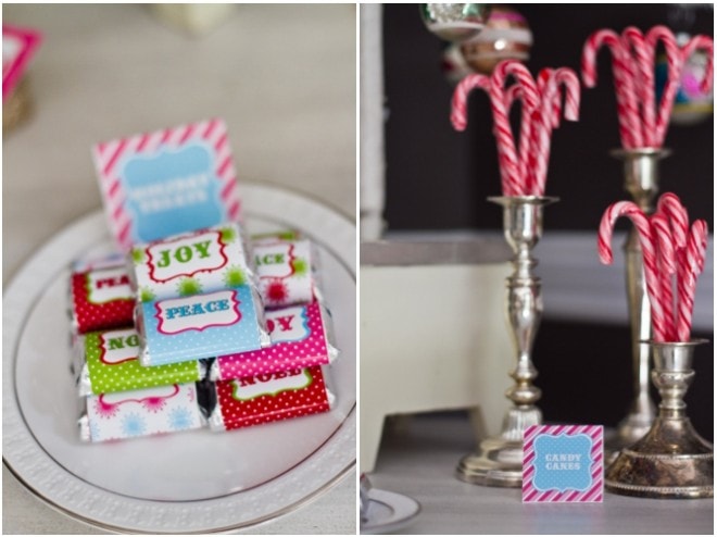 vintageholiday4 vintage candy cane chocolates