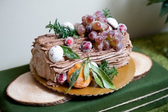 yule log cake whole foods