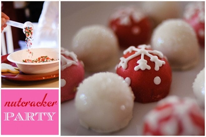 christmas cake balls