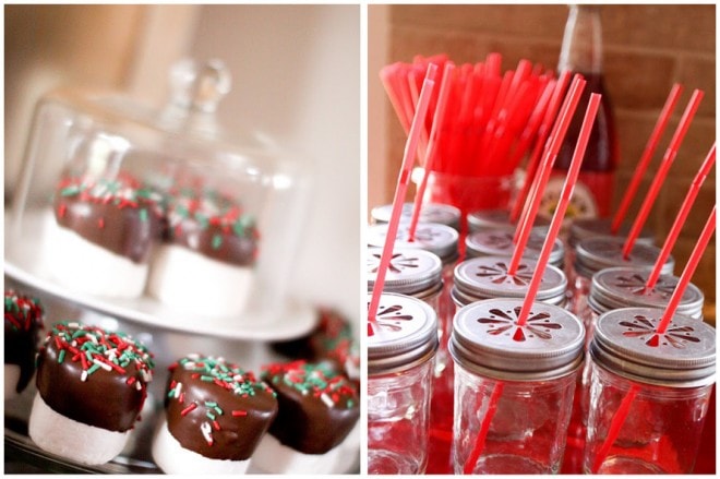chocolate dipped marshmallows