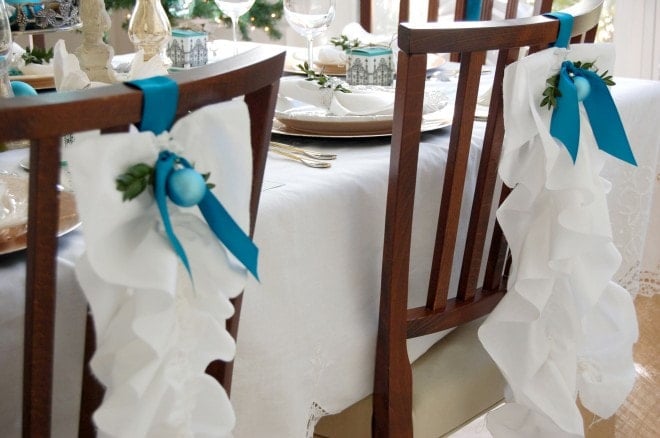 ruffle chair backs