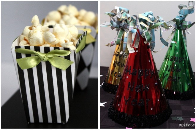 new years diy party hats