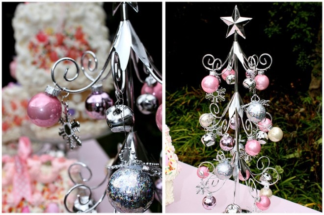pink house tree