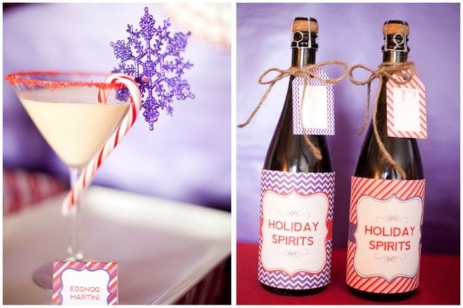 purple-red purple and red holiday collection